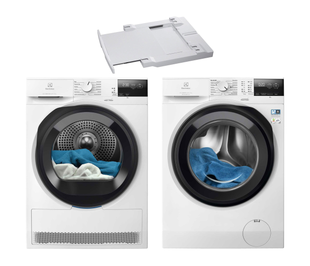 ZESTAW Electrolux Suszarka EW6D295GP+Pralka EW6F2492P+Łącznik A1WYHSK2 - 1547370 - zdjęcie 2